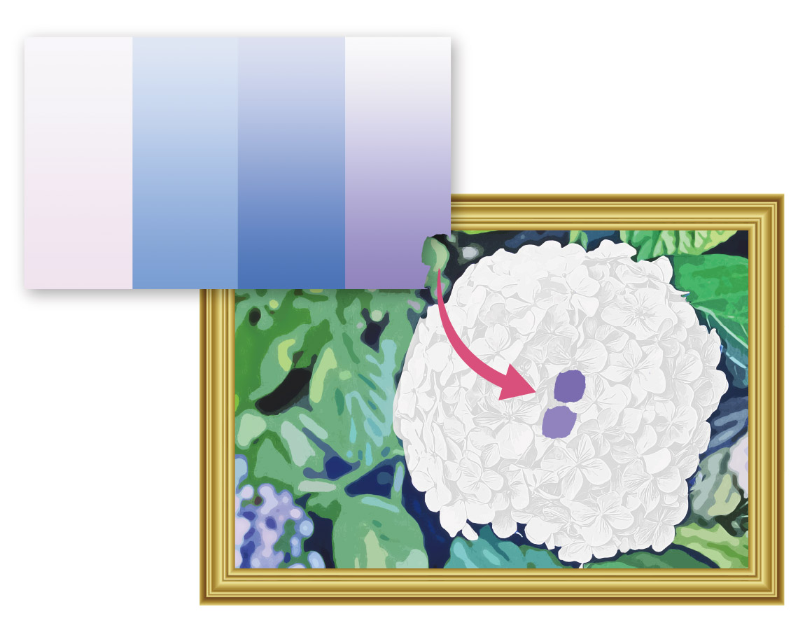 しらたま　自分で作る和紙ちぎり絵　花5枚セット ちぎり絵 季節の花シリーズ（5枚）x 5セット / お名前ピタットシール